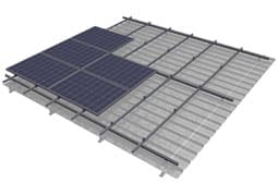 Estructuras solares fotovoltaicas adosadas a cubierta Integrado CSA